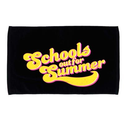 Retro School's Out For Summer Microfiber Hand Towel