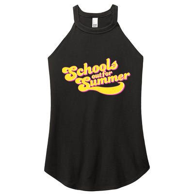 Retro School's Out For Summer Women's Perfect Tri Rocker Tank