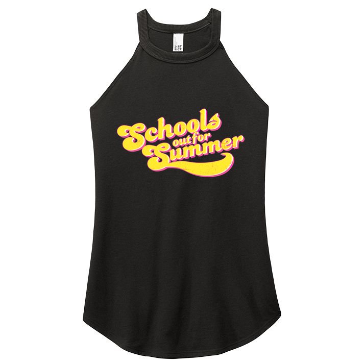 Retro School's Out For Summer Women's Perfect Tri Rocker Tank