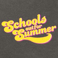 Retro School's Out For Summer Cotton Canvas Backpack
