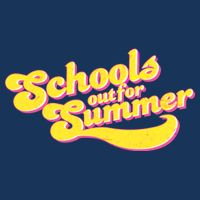 Retro School's Out For Summer Infant Baby Jersey Bodysuit