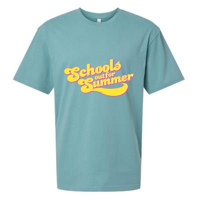 Retro School's Out For Summer Sueded Cloud Jersey T-Shirt