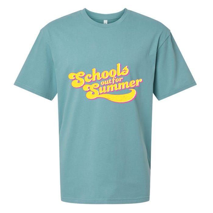 Retro School's Out For Summer Sueded Cloud Jersey T-Shirt