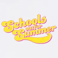 Retro School's Out For Summer Garment-Dyed Sweatshirt
