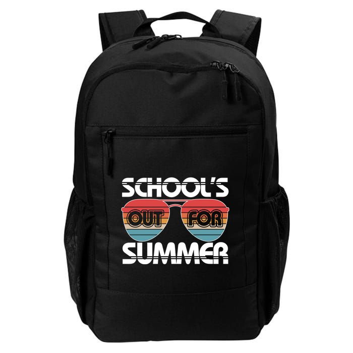 Retro School's Out For Summer Aviator Sunglasses Backpack