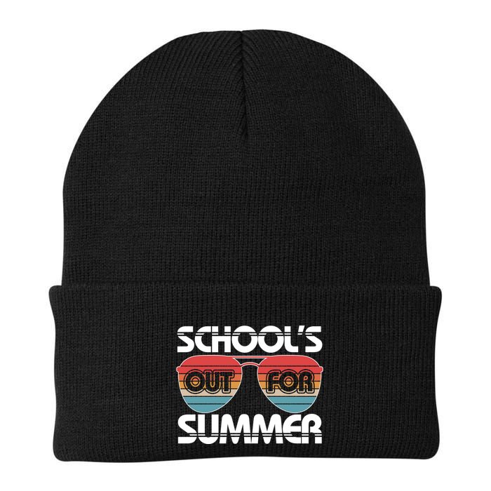 Retro School's Out For Summer Aviator Sunglasses Beanie
