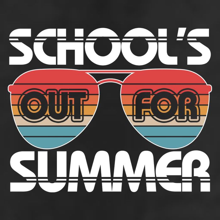 Retro School's Out For Summer Aviator Sunglasses Beanie