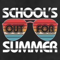 Retro School's Out For Summer Aviator Sunglasses Trucker Hat