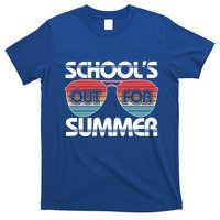 Retro School's Out For Summer Aviator Sunglasses T-Shirt