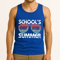 Retro School's Out For Summer Aviator Sunglasses Tank Top