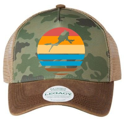 Retro Scuba Diving Legacy Tie Dye Trucker Hat