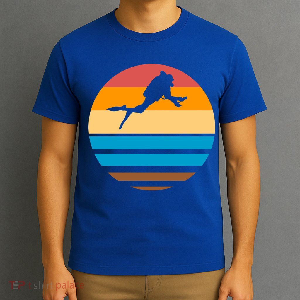 Retro Scuba Diving T-Shirt