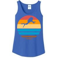 Retro Scuba Diving Ladies Essential Tank