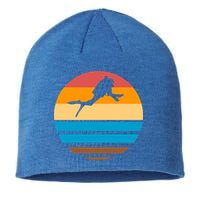Retro Scuba Diving Sustainable Beanie