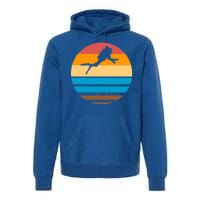 Retro Scuba Diving Premium Hoodie