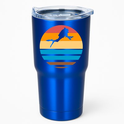 Retro Scuba Diving Tumbler