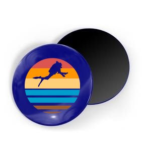 Retro Scuba Diving Magnet