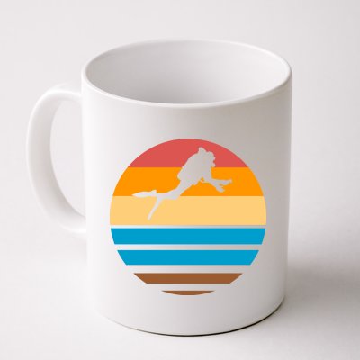 Retro Scuba Diving Coffee Mug