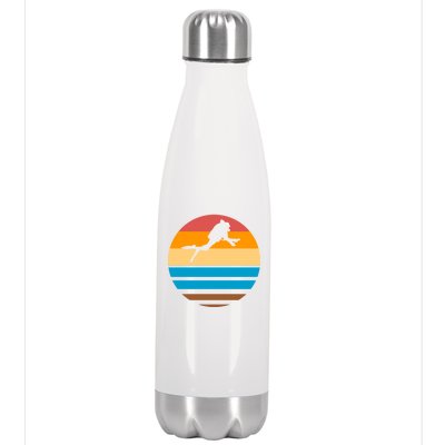 Retro Scuba Diving Stainless Steel Insulated Water Bottle