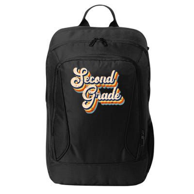 Retro Second Grade Logo City Backpack