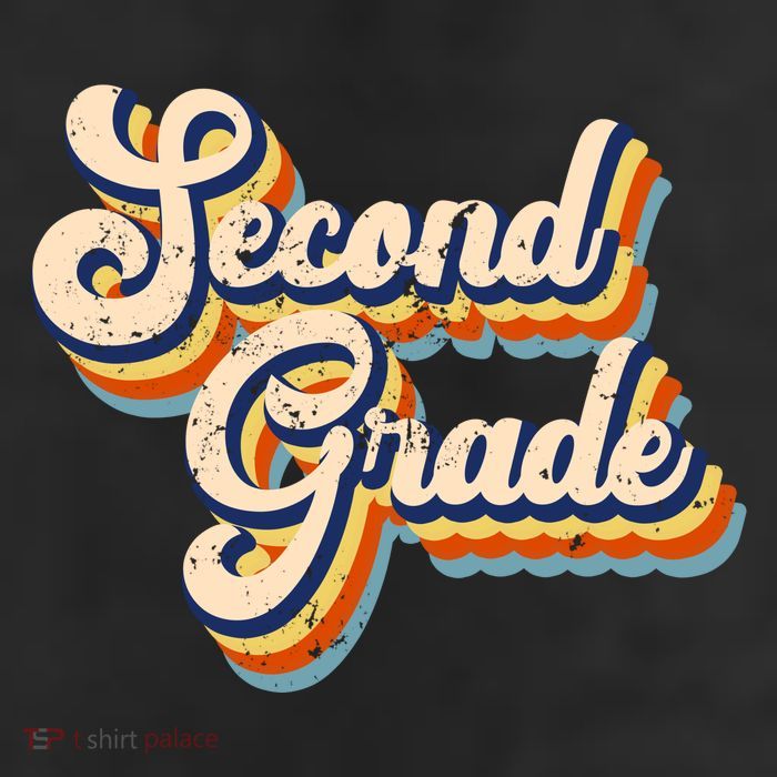 Retro Second Grade Logo 11oz C Handle Ceramic Mug