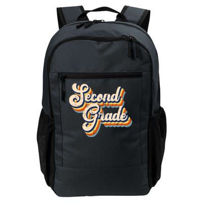 Retro Second Grade Logo Daily Commute Backpack