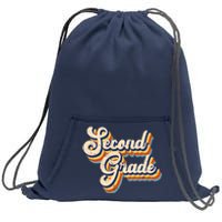 Retro Second Grade Logo Sweatshirt Cinch Pack Bag