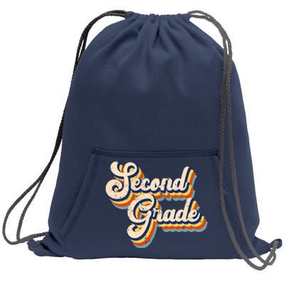 Retro Second Grade Logo Sweatshirt Cinch Pack Bag