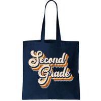 Retro Second Grade Logo Tote Bag