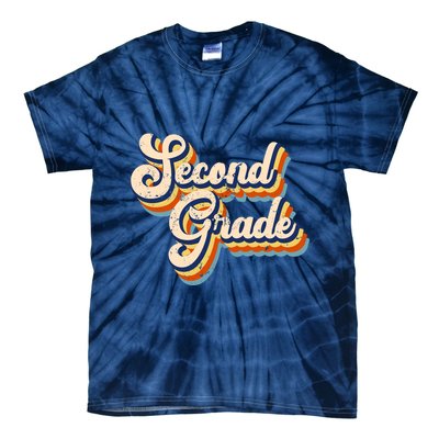 Retro Second Grade Logo Tie-Dye T-Shirt