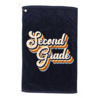 Retro Second Grade Logo Golf Towel