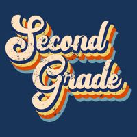 Retro Second Grade Logo Golf Towel