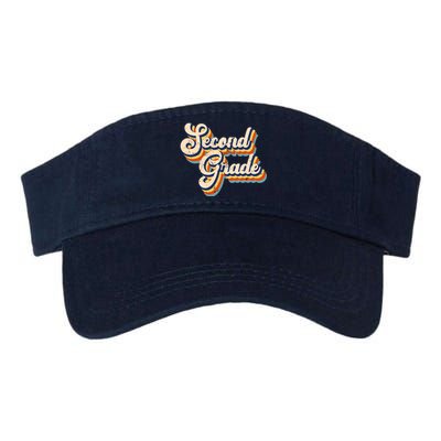 Retro Second Grade Logo Valucap Bio-Washed Visor