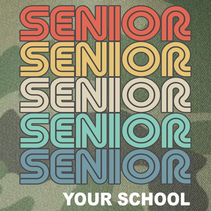 Retro Seniors Graduation Custom School Name Legacy Tie Dye Trucker Hat