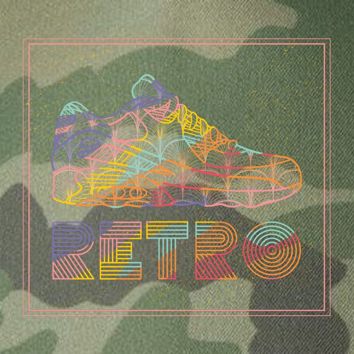 Retro Shoe Legacy Tie Dye Trucker Hat