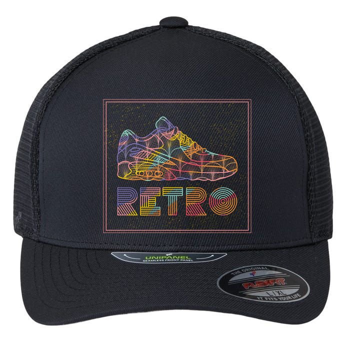 Retro Shoe Flexfit Unipanel Trucker Cap