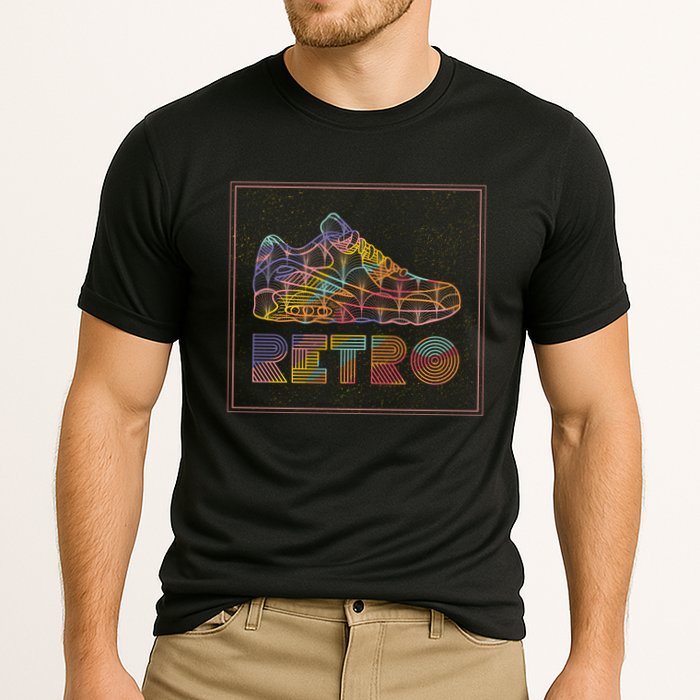 Retro Shoe Performance Shirt