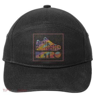Retro Shoe 7-Panel Snapback Hat