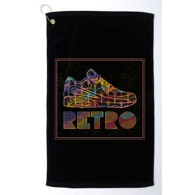 Retro Shoe Golf Towel