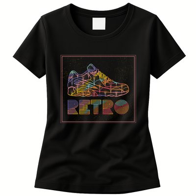 Retro Shoe Womens T-Shirt