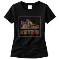 Retro Shoe Womens T-Shirt