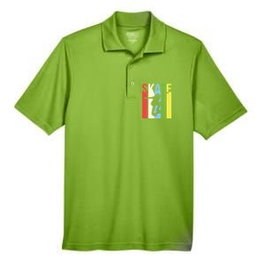 Retro Skate Logo Men's Origin Performance Pique Polo