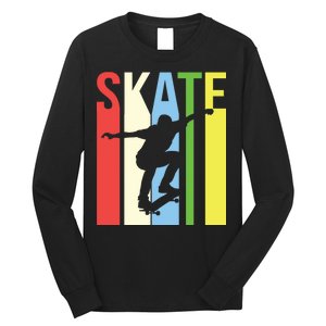 Retro Skate Logo Long Sleeve Shirt