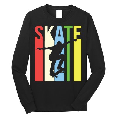 Retro Skate Logo Long Sleeve Shirt