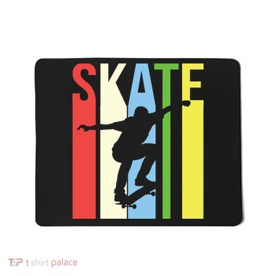 Retro Skate Logo Mousepad
