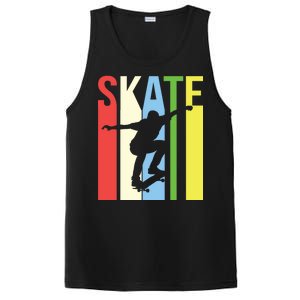 Retro Skate Logo PosiCharge Competitor Tank