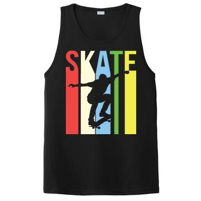 Retro Skate Logo PosiCharge Competitor Tank