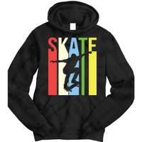 Retro Skate Logo Tie Dye Hoodie