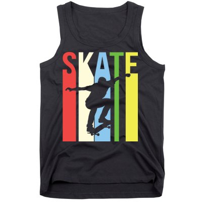 Retro Skate Logo Tank Top