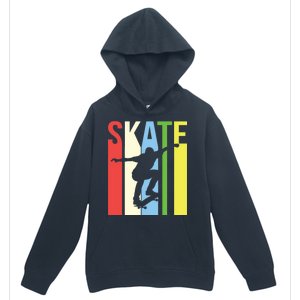 Retro Skate Logo Urban Pullover Hoodie